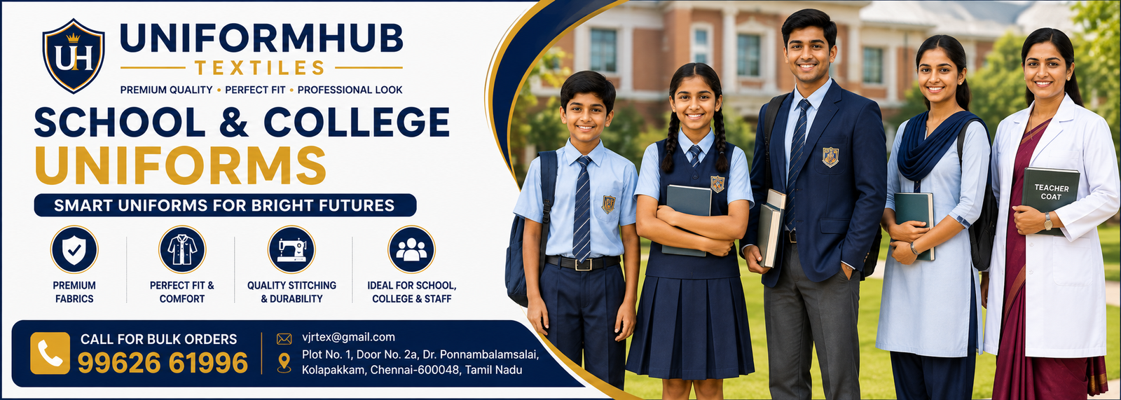 Bulk Uniforms for Every Institution