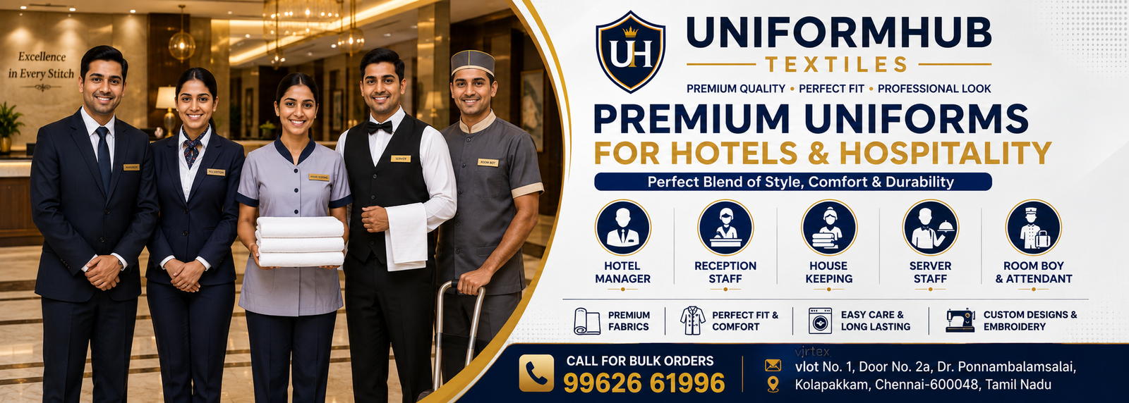 Premium Uniforms and Fabrics